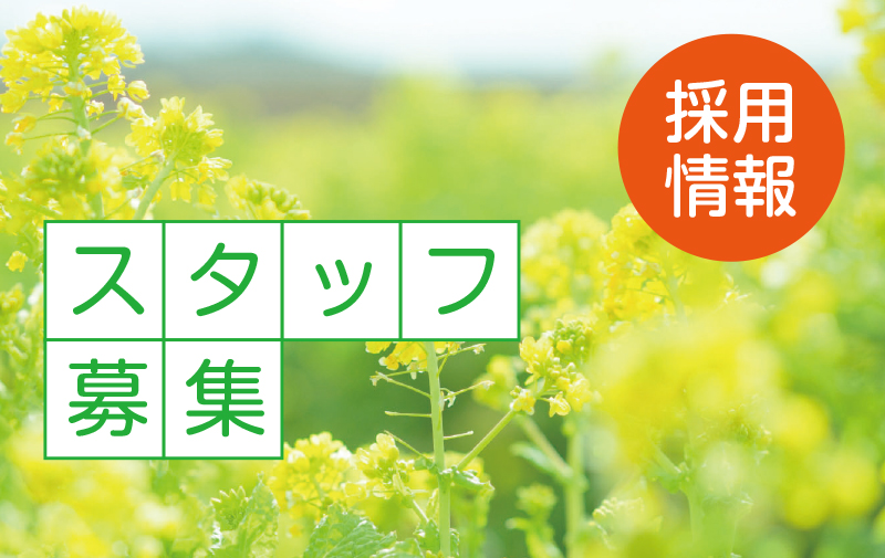 スタッフ募集